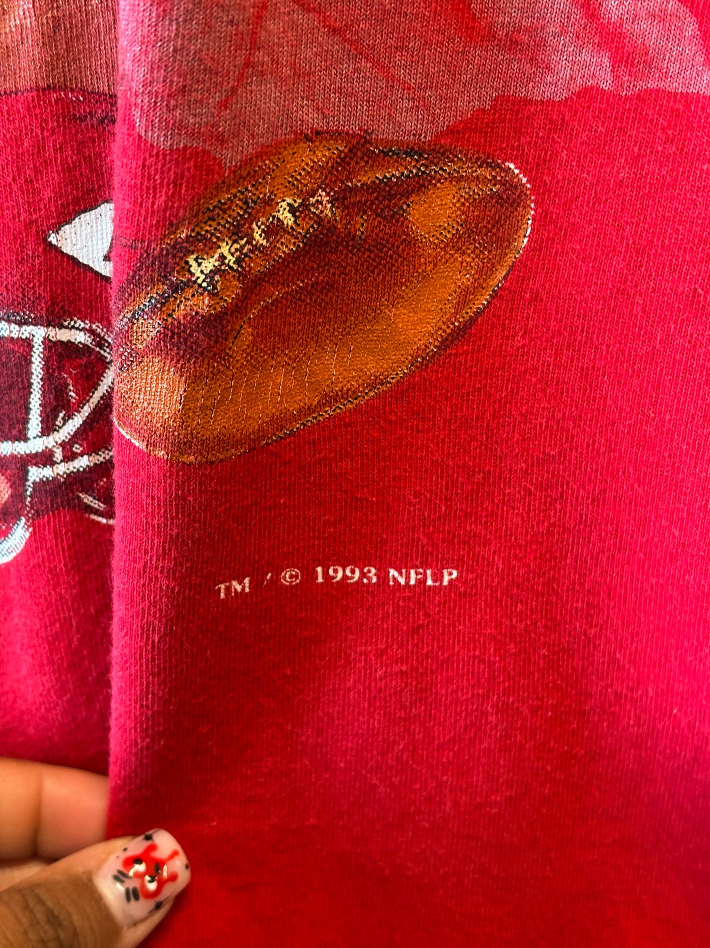 '93 Kansas City Chiefs Tee : M