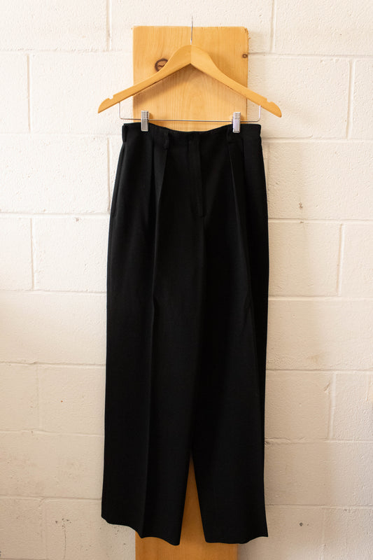 Black Pleated Trousers : 6