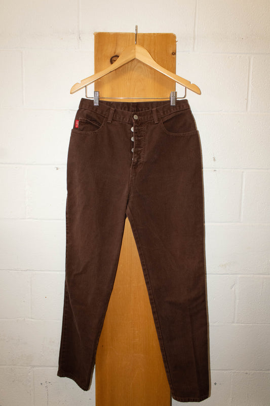 Vtg Brown Jeans : 13
