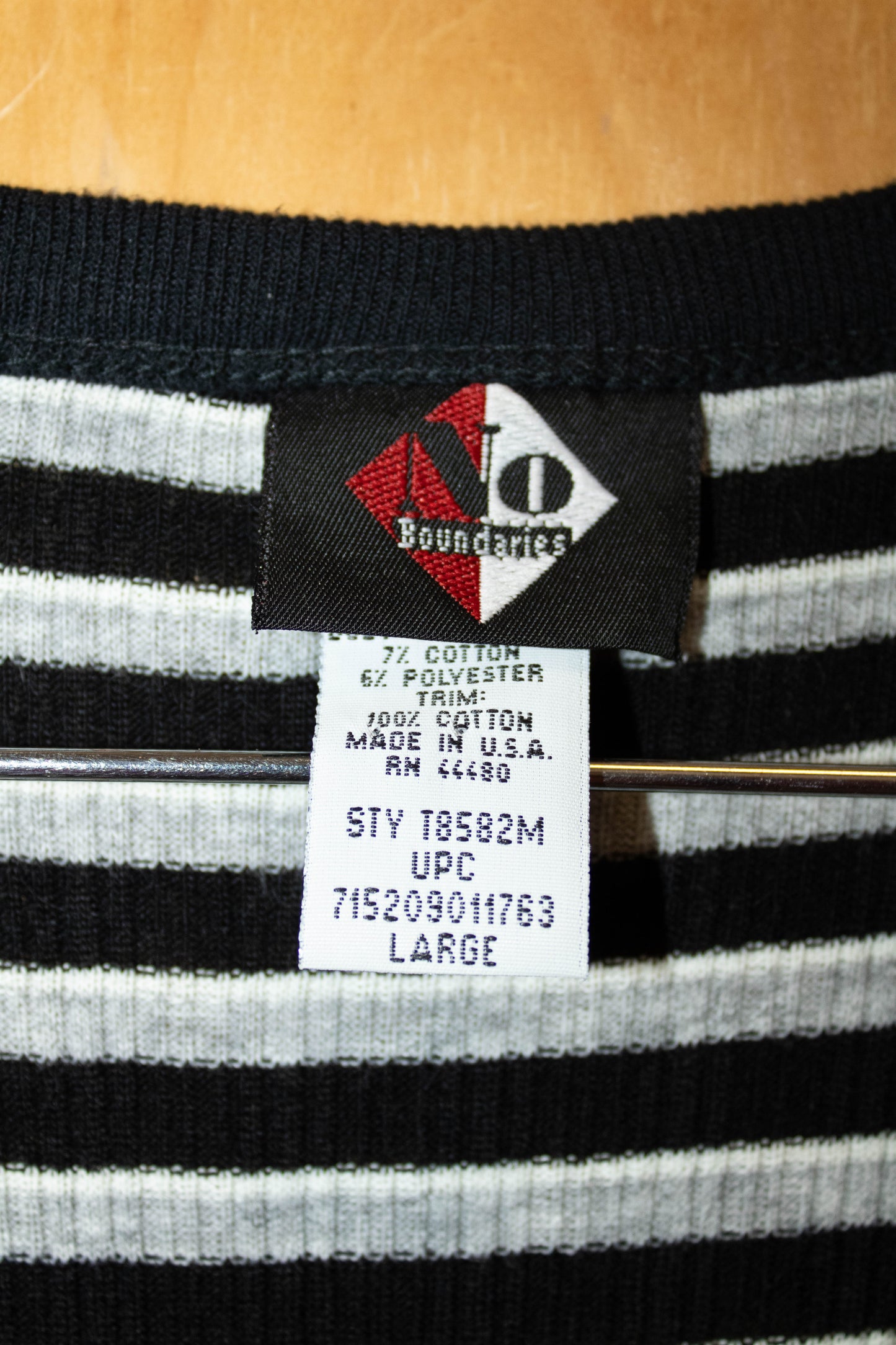 Vtg Striped Maxi Dress : L