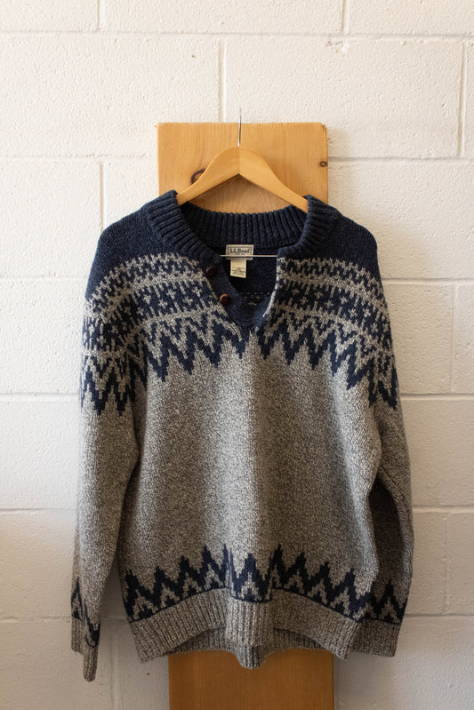 Vtg L.L. Bean Wool Sweater : L