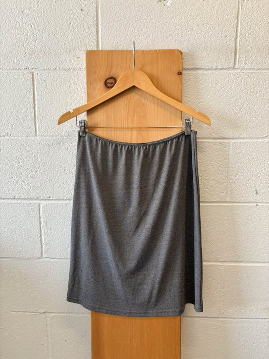 Grey Y2K Skirt : M