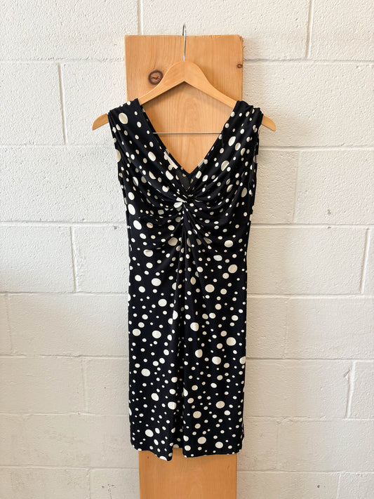 Vtg Polka Dot Dress : 10P
