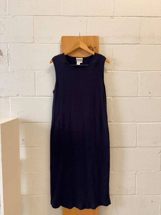 Navy Sweater Dress : L