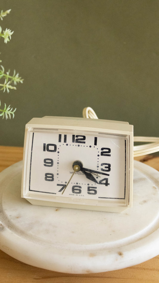 Vtg Westclox Alarm Clock