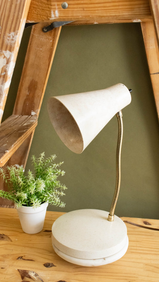 Vtg Gooseneck Desk Lamp (Local Pick Up Only)