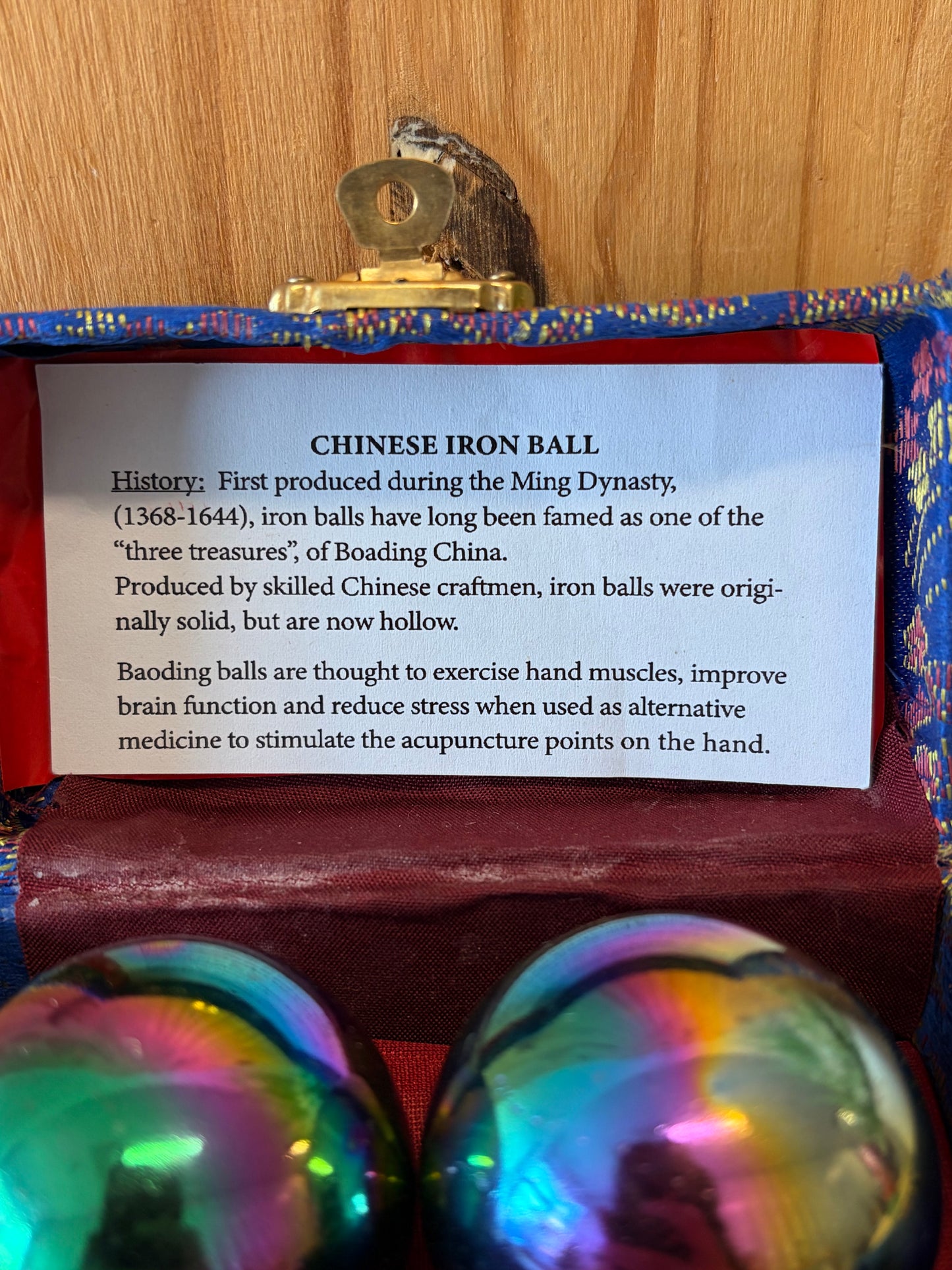Rainbow Iridescent Meditation Balls