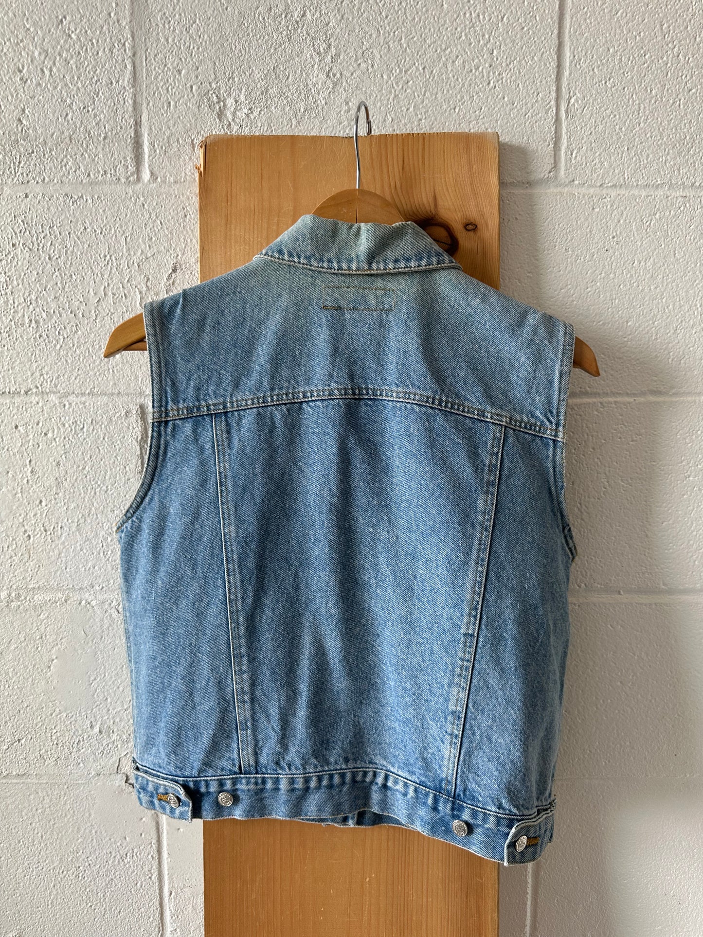 Classic Denim Vest : S