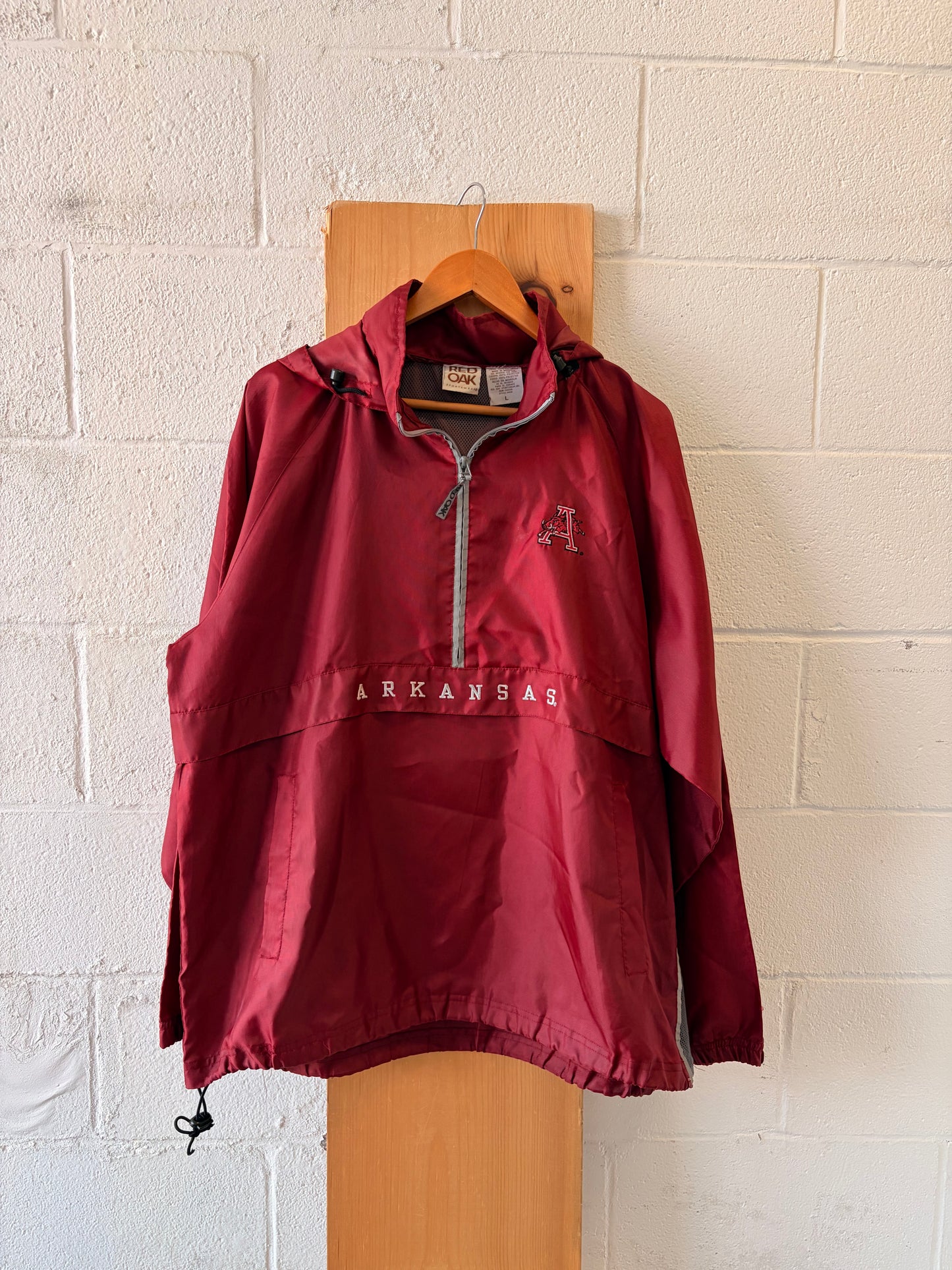 Arkansas Hooded Windbreaker : L