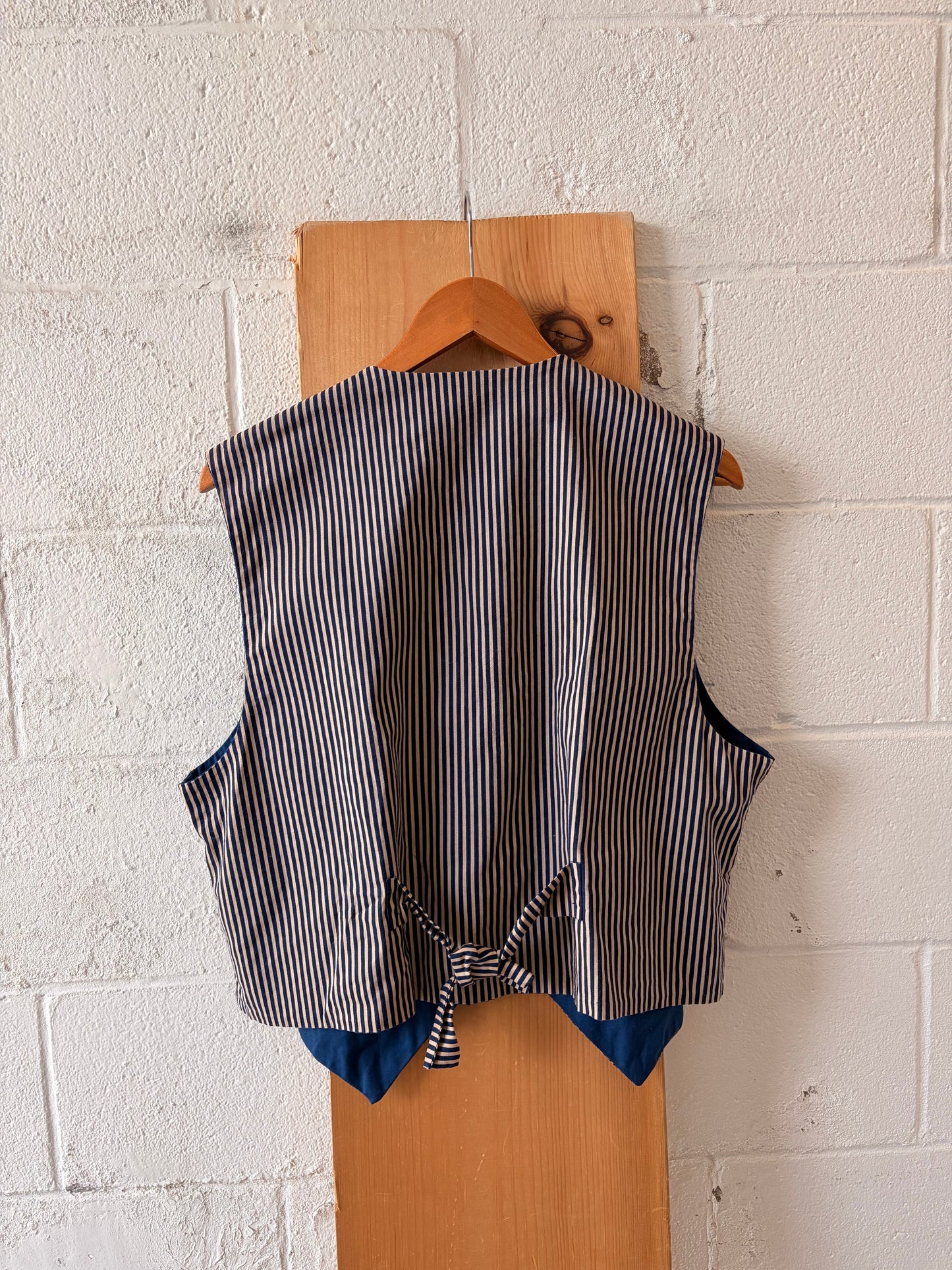 Handmade Patterned Vest : L/XL