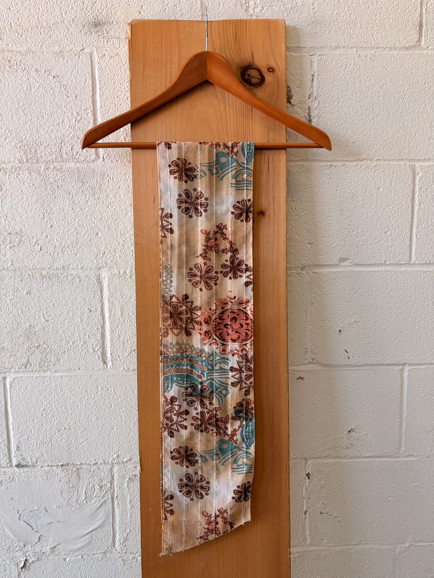 Dainty Sequins Floral Scarf