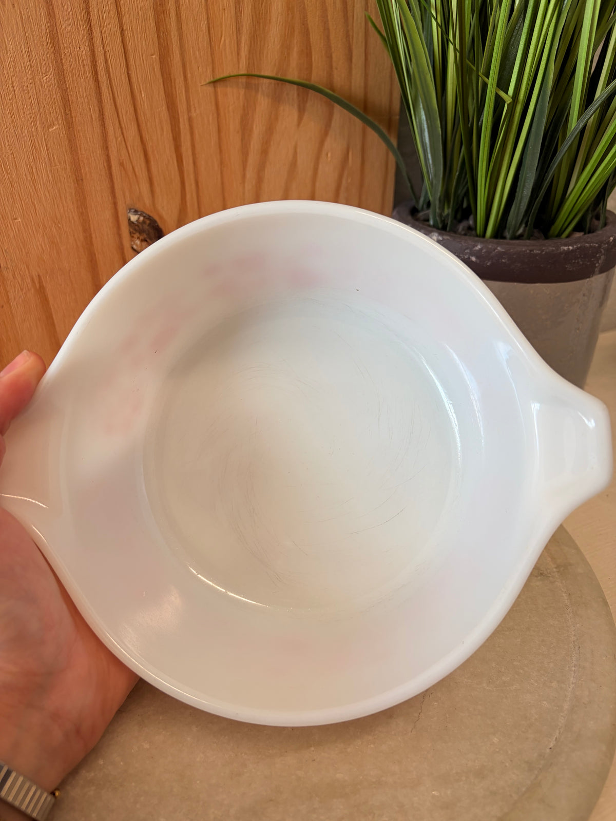 Vtg Pyrex Pink Gooseberry Bowl Trio (Local Pick Up Only)