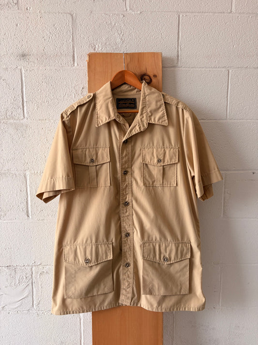 Vtg Eddie Bauer Safari Style Shirt : L/XL
