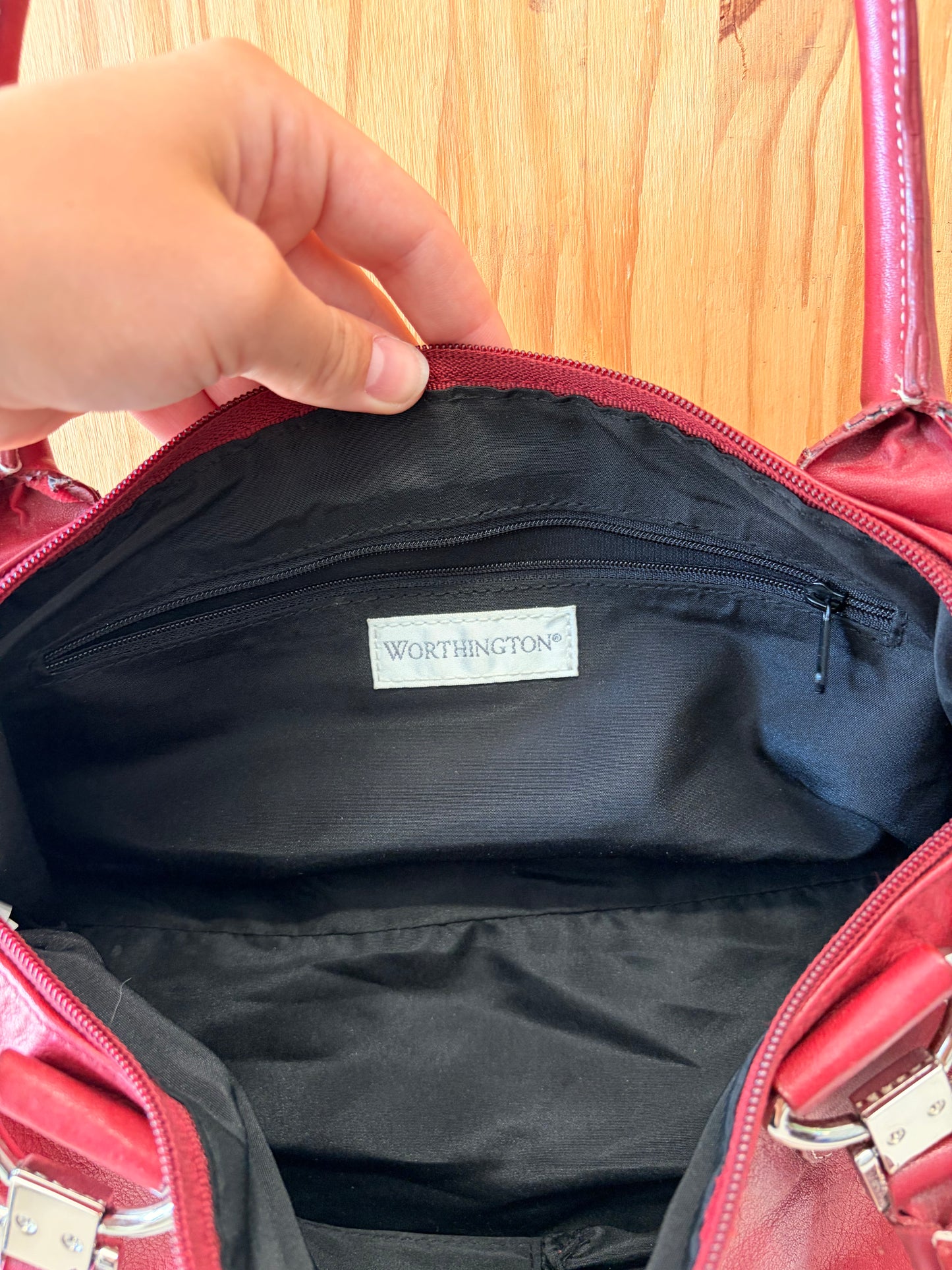 Little Red Shoulder Purse