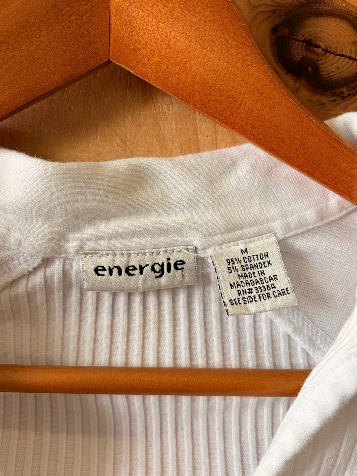 Ribbed Long Sleeve : M