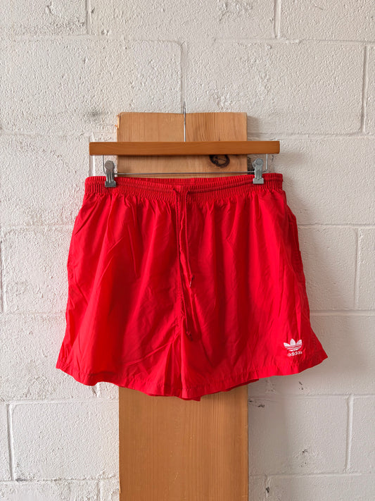 Red Adidas Shorts : XL