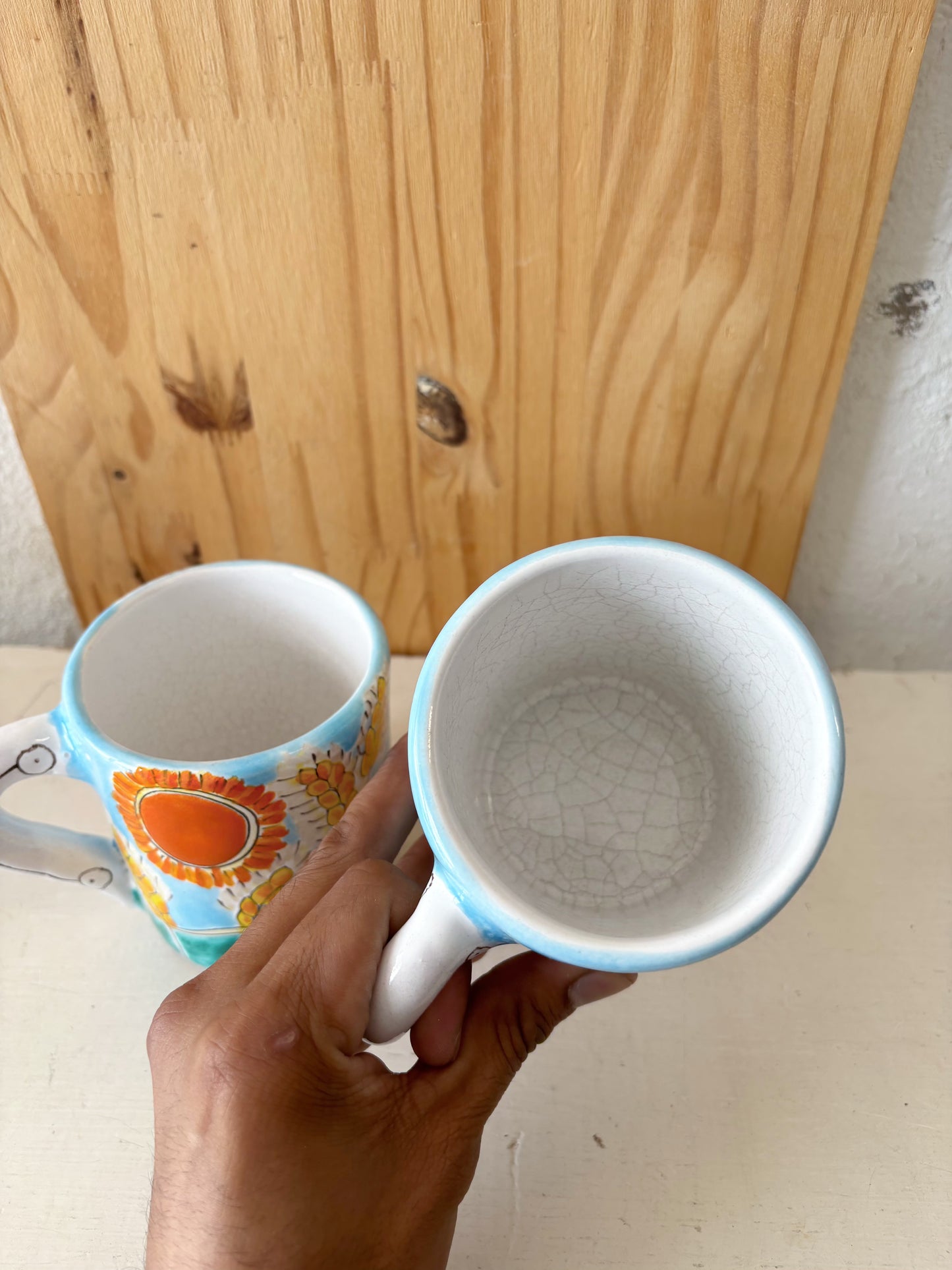 Pair of Desimone Italian Mugs (Local Pick Up Only)