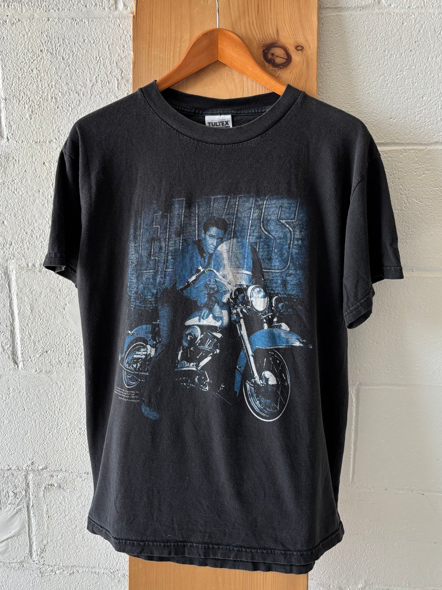 Vtg 90s Elvis Graphic Tee : L
