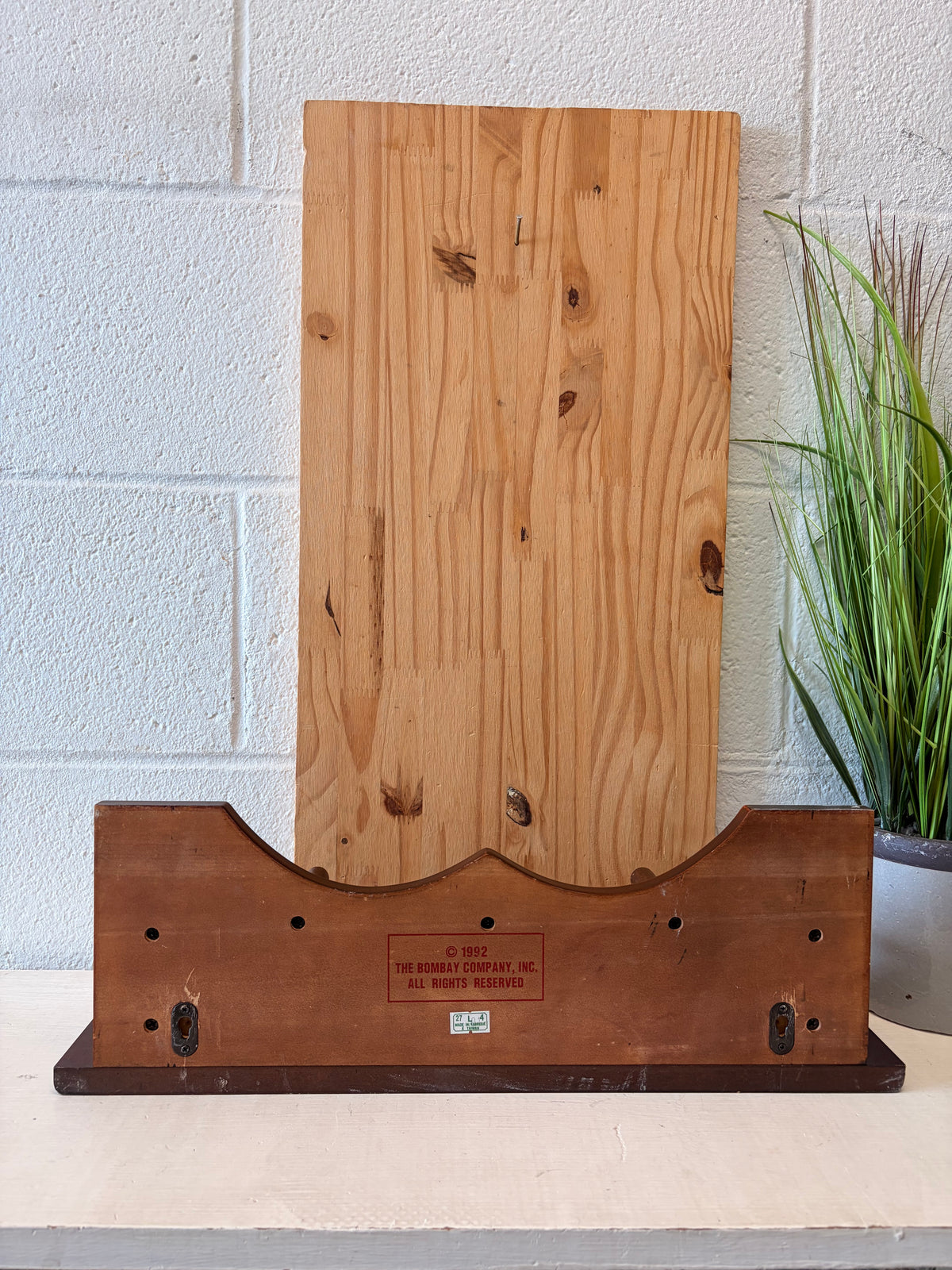 90’s Wooden Shelf (Local Pick Up Only)