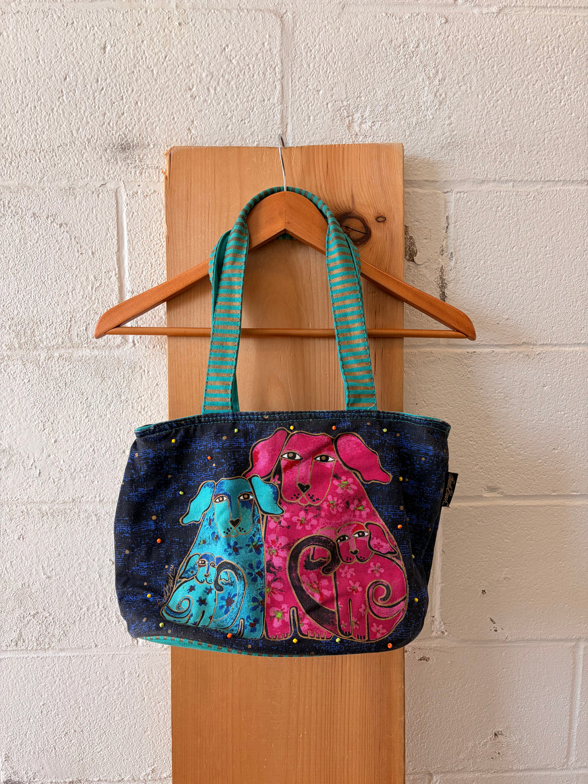 Laurel Burch Dog Tote Bag