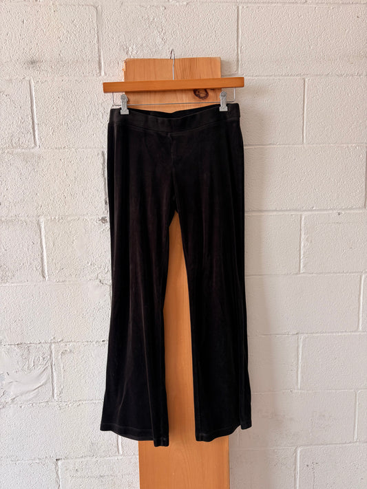 Black Juicy Velour Pants : M