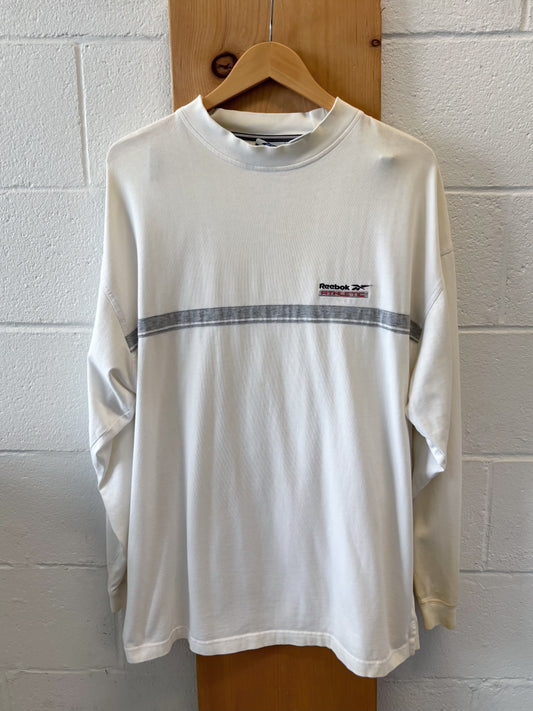 Vtg Reebok Long Sleeve : L