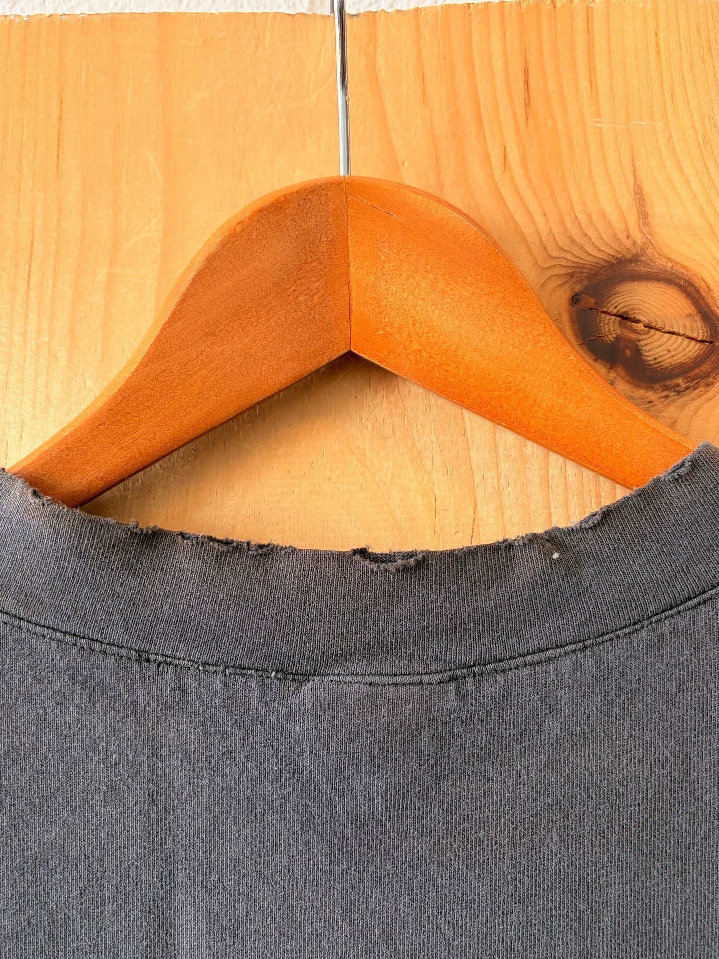 Distressed Single Stitch “Catch It” Tee : L/XL