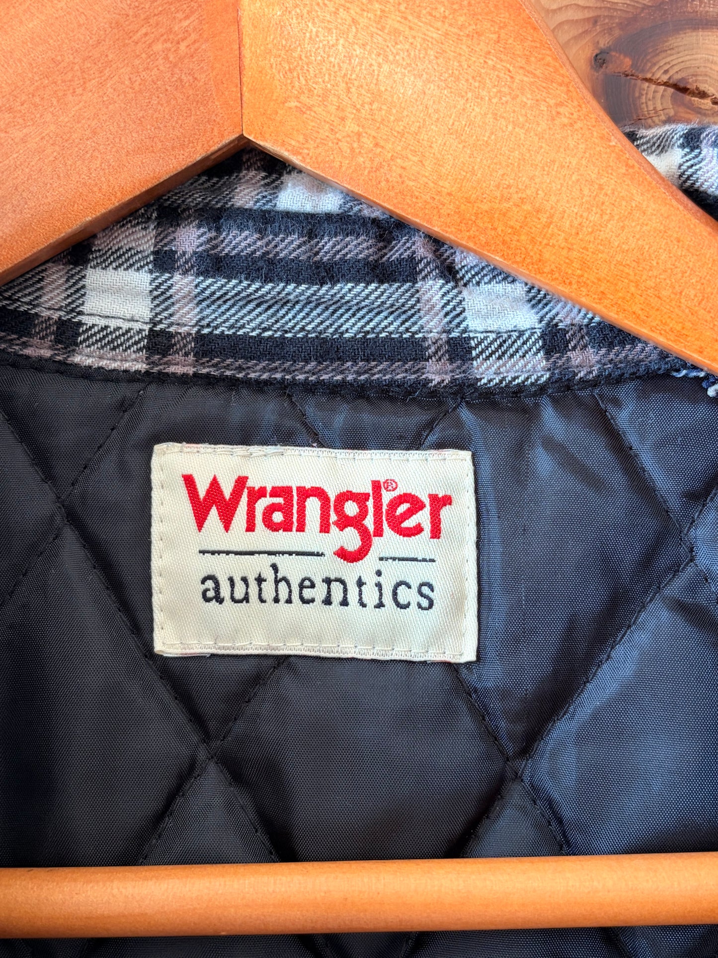 Wrangler Heavy Quilted Flannel : XL