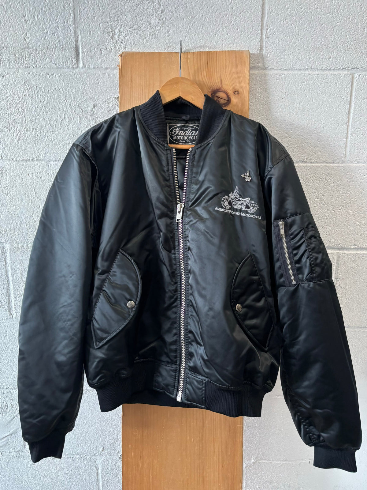 Motorcycle Bomber Jacket : M