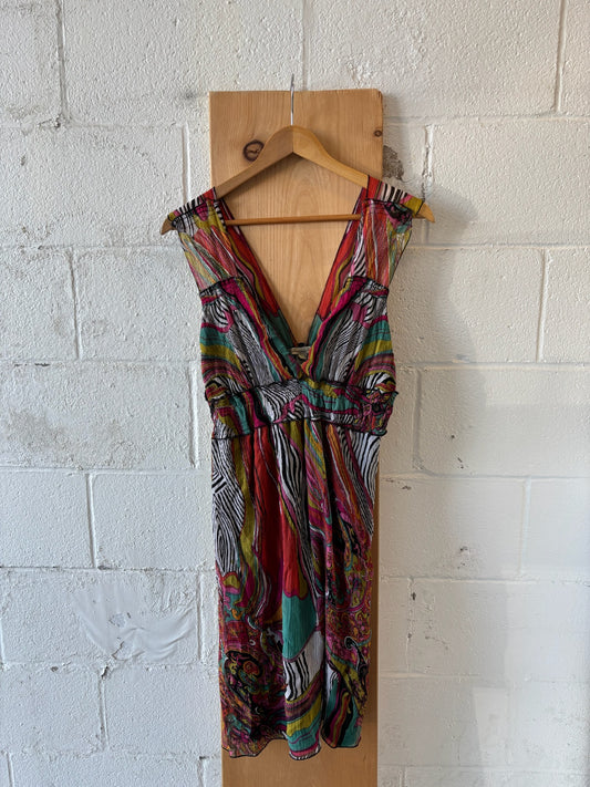 Colorful Summer Dress : L