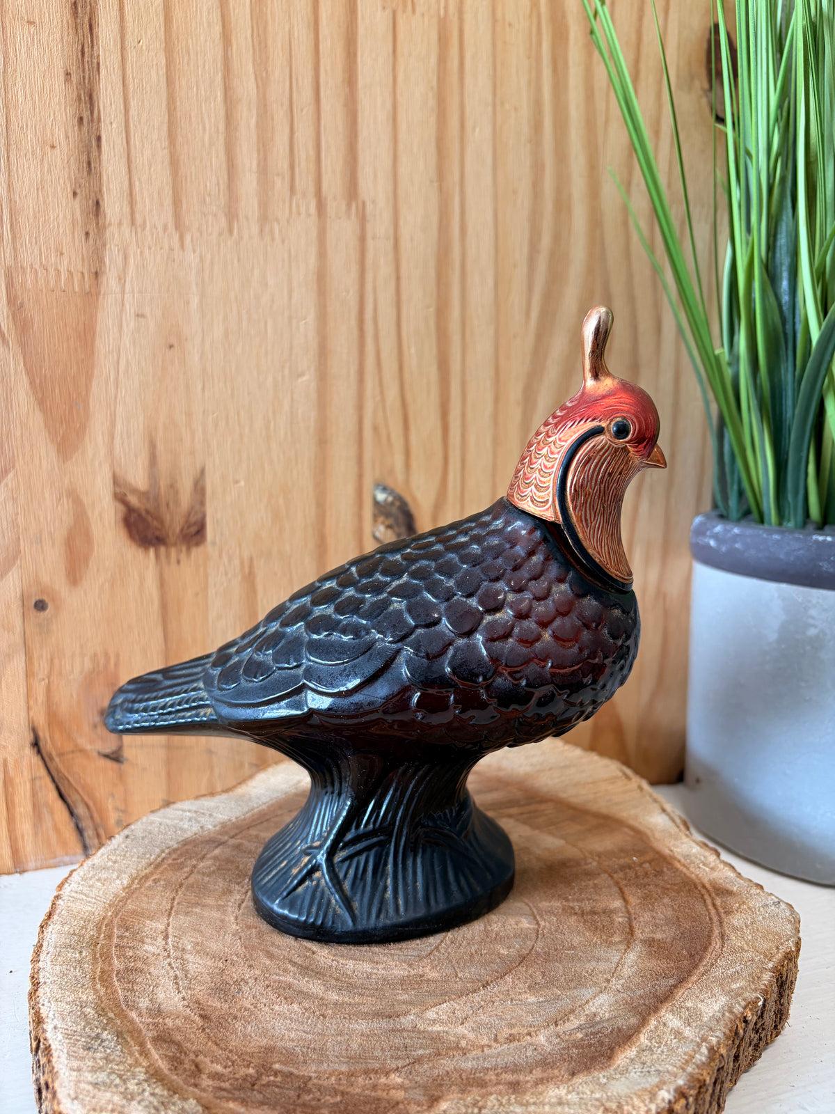 Vtg Avon Quail After Shave Decanter (Local Pick Up Only)