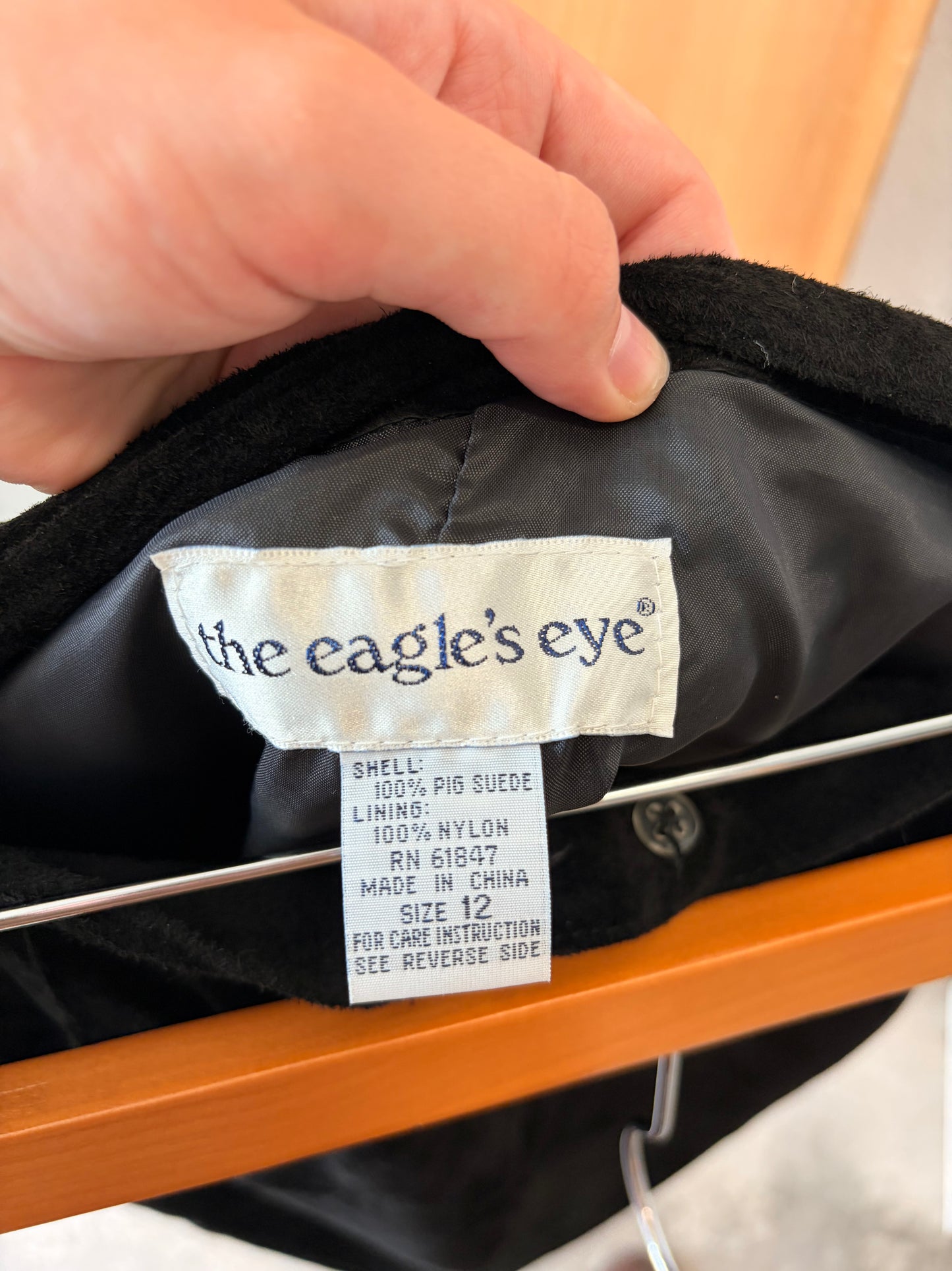 Vtg Eagle’s Eye Suede Skirt : 12