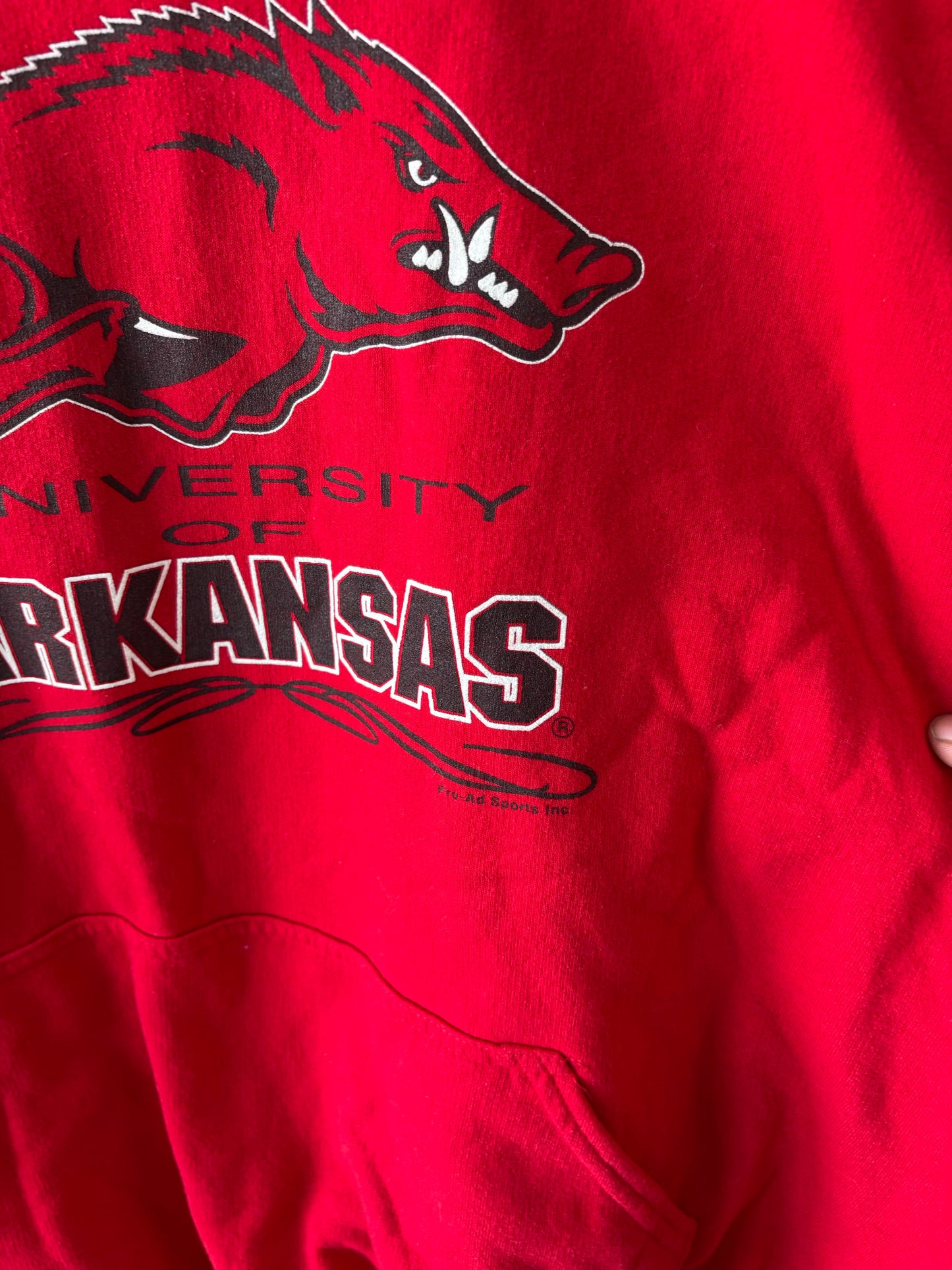 Arkansas Razorback Hoodie : XL