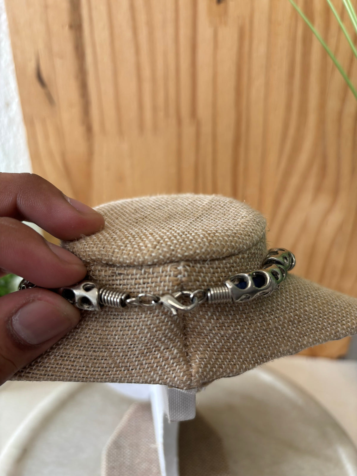 Silver Tone Statement Necklace
