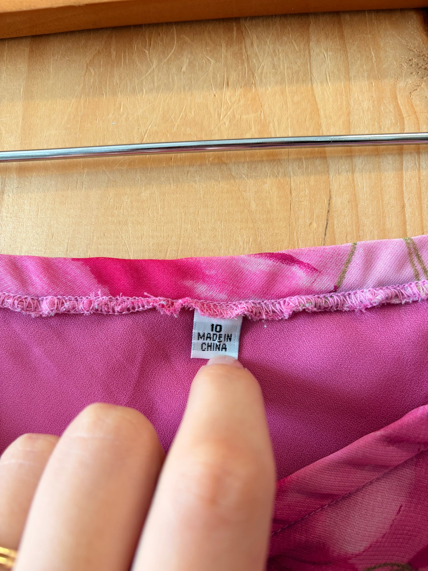 Floral Pink Lillies Skirt : 10