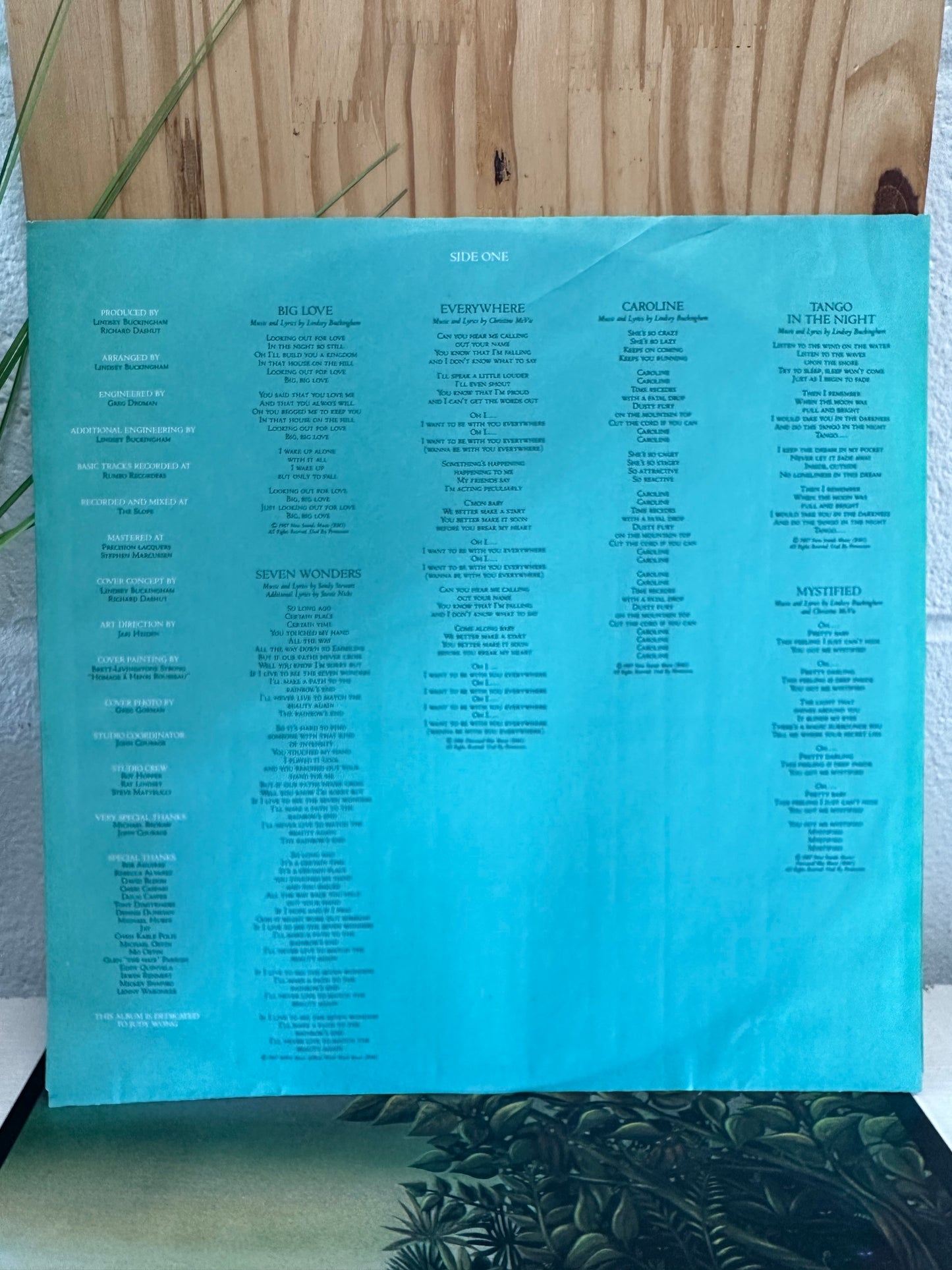 Fleetwood Mac Vinyl (Local Pick Up Only)