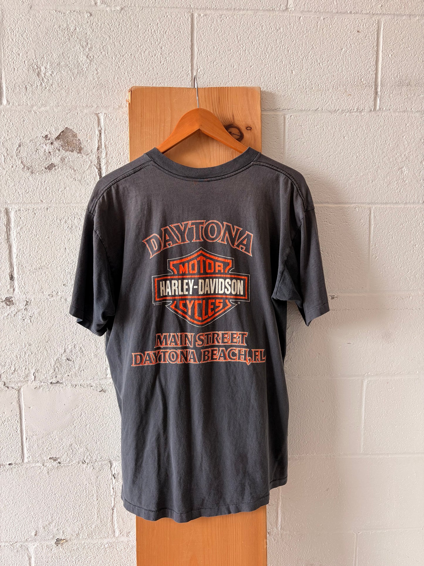 Distressed ‘95 Single Stitch Harley Tee : L/XL