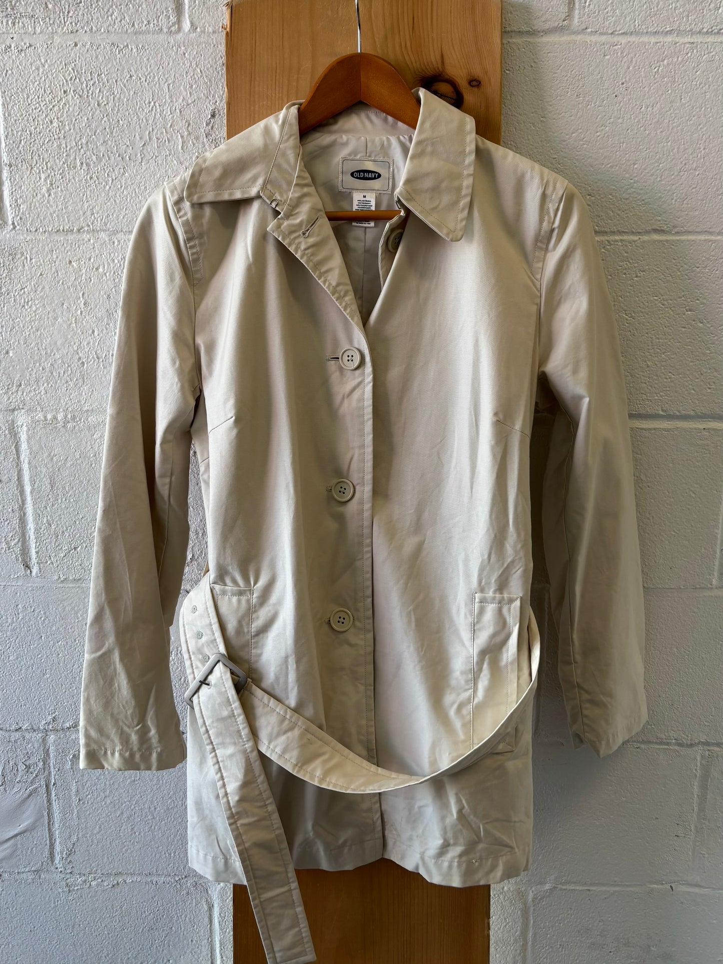 ‘03 Old Navy Short Trench Coat : M