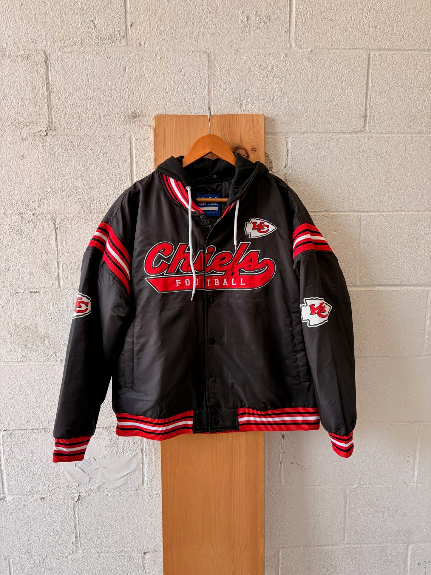 KC Chiefs Jacket : L