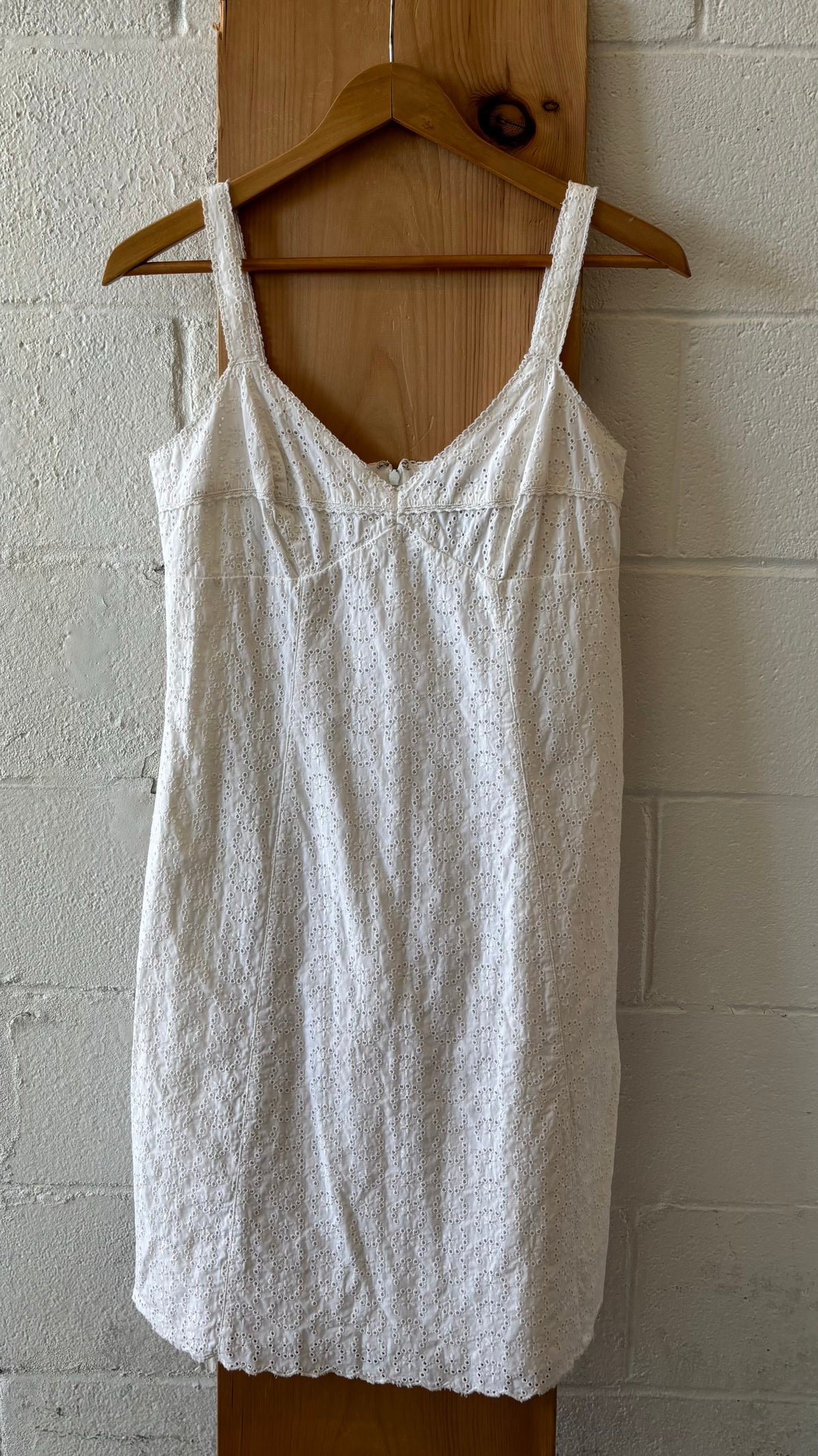 100% Cotton White Dress : 4