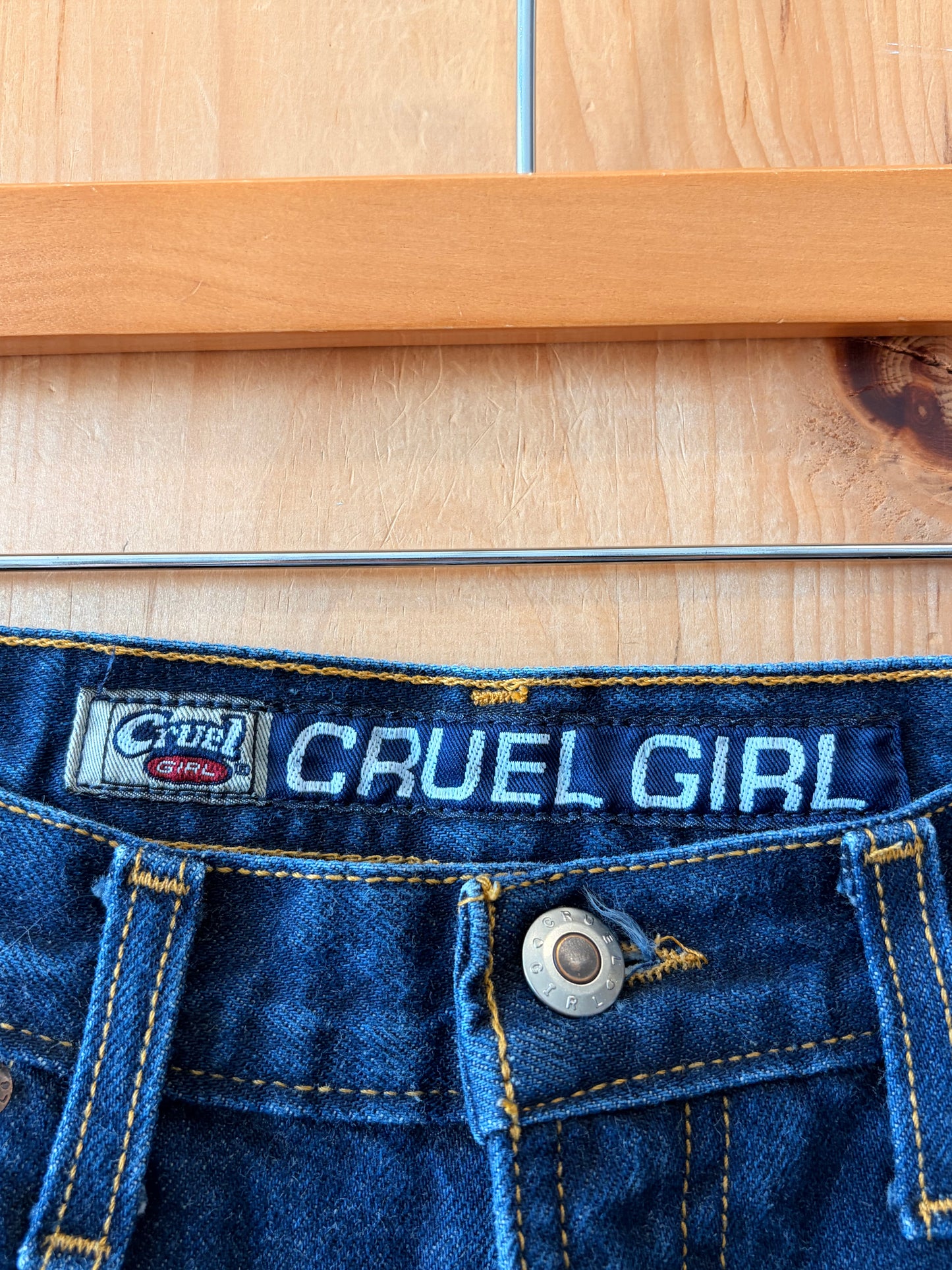 Cruel Girl Dark Wash Jeans : 9