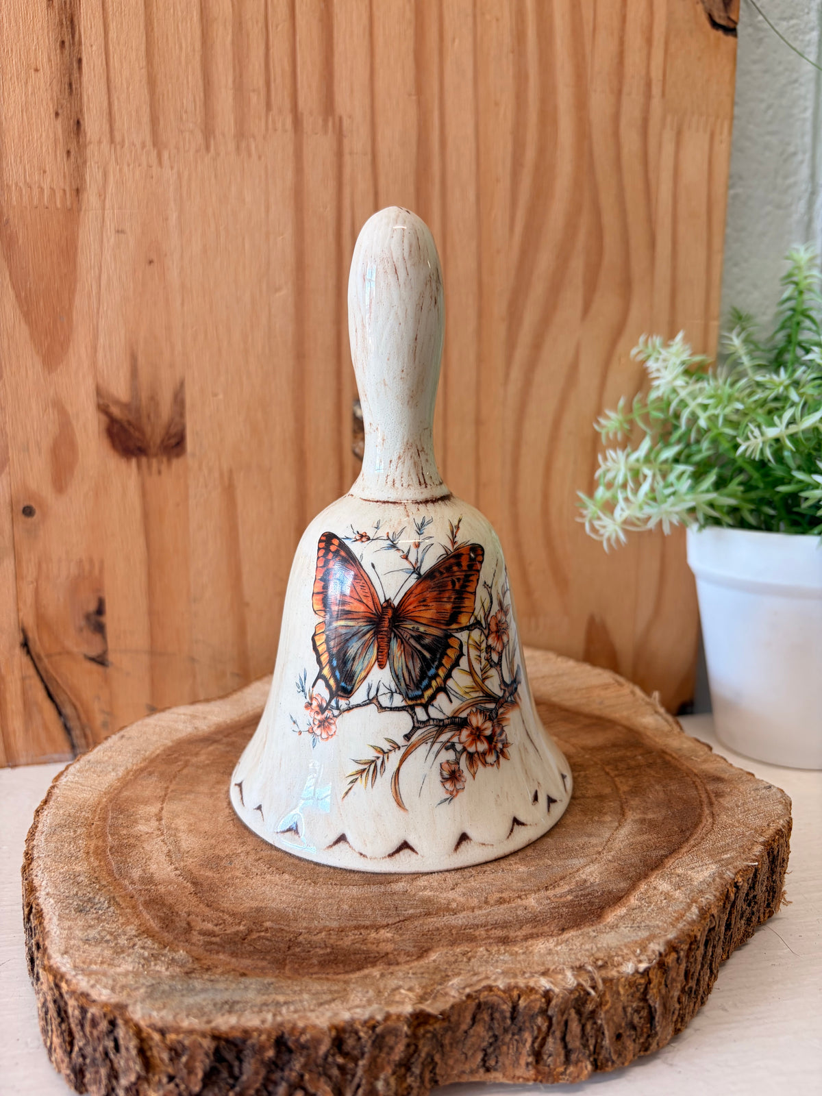 Vtg Butterfly Bell (Local Pick Up Only)