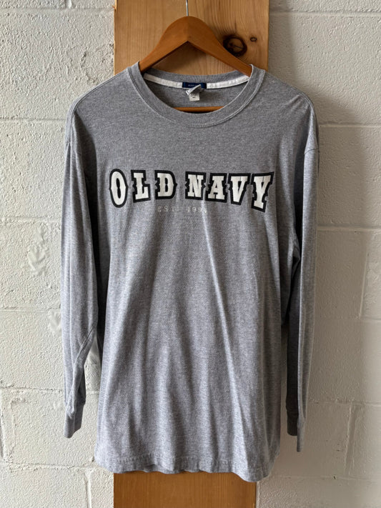 Old Navy Gray Long Sleeve : L