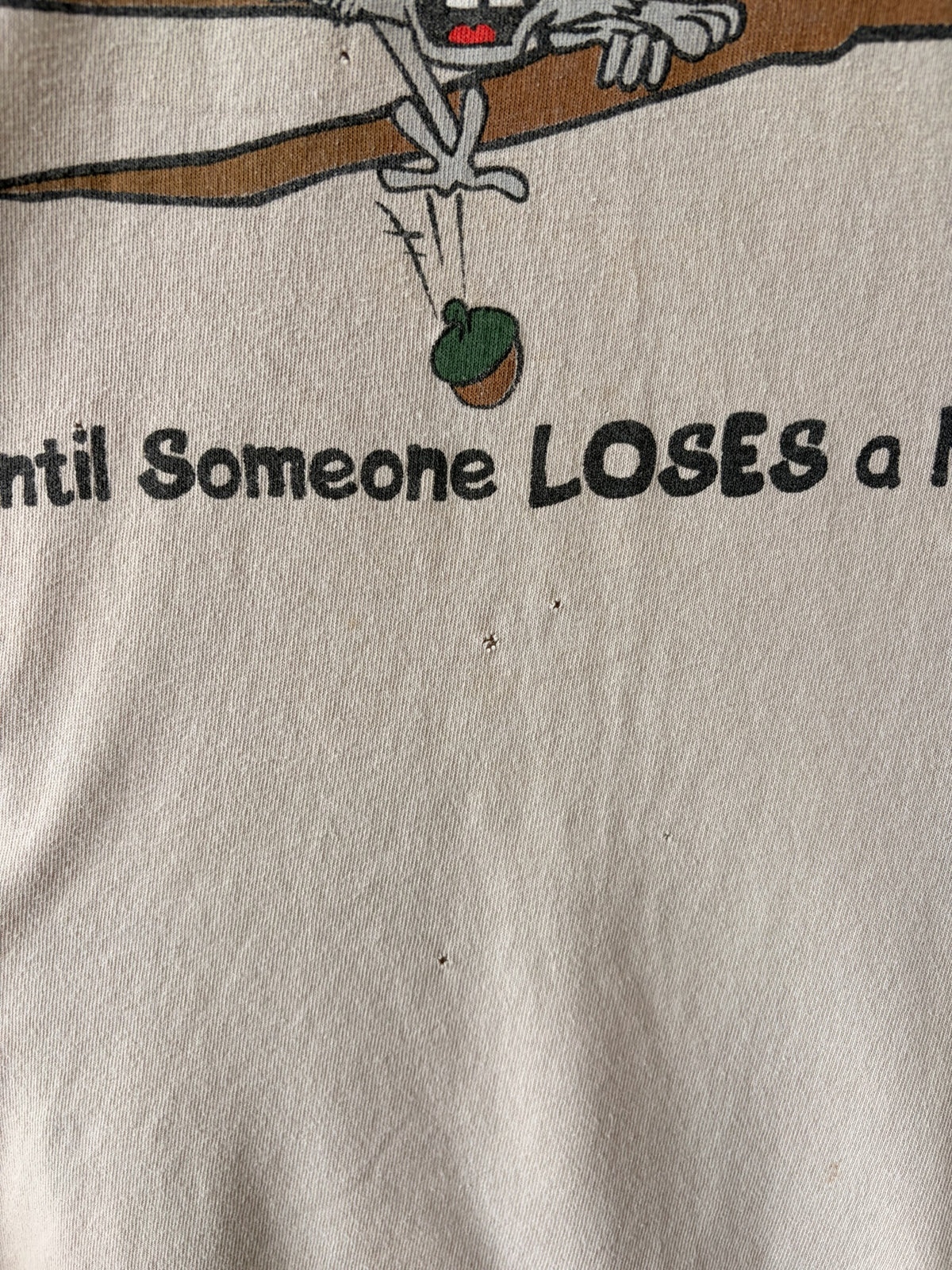 Thrashed Squirrels Tee : L