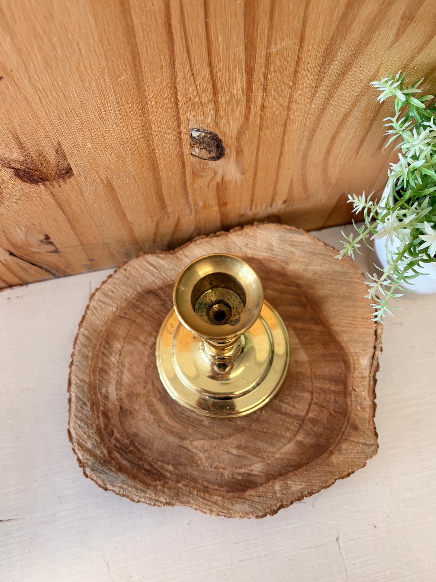 Vtg Baldwin Candlestick Holder
