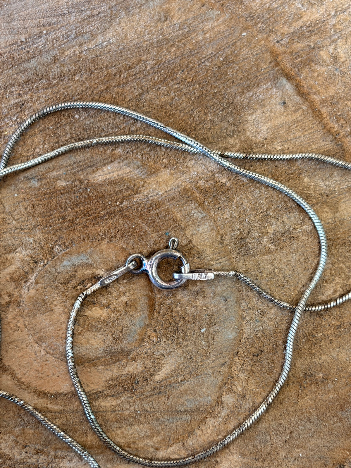925 Sterling Puffy Heart Necklace