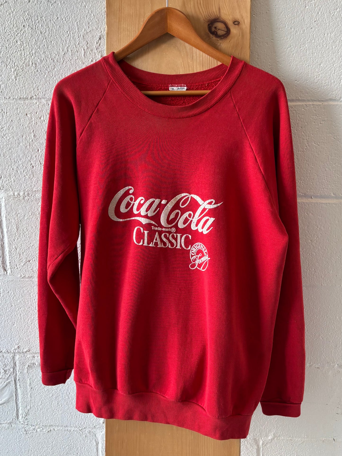 Vtg Coca Cola Crew : XL