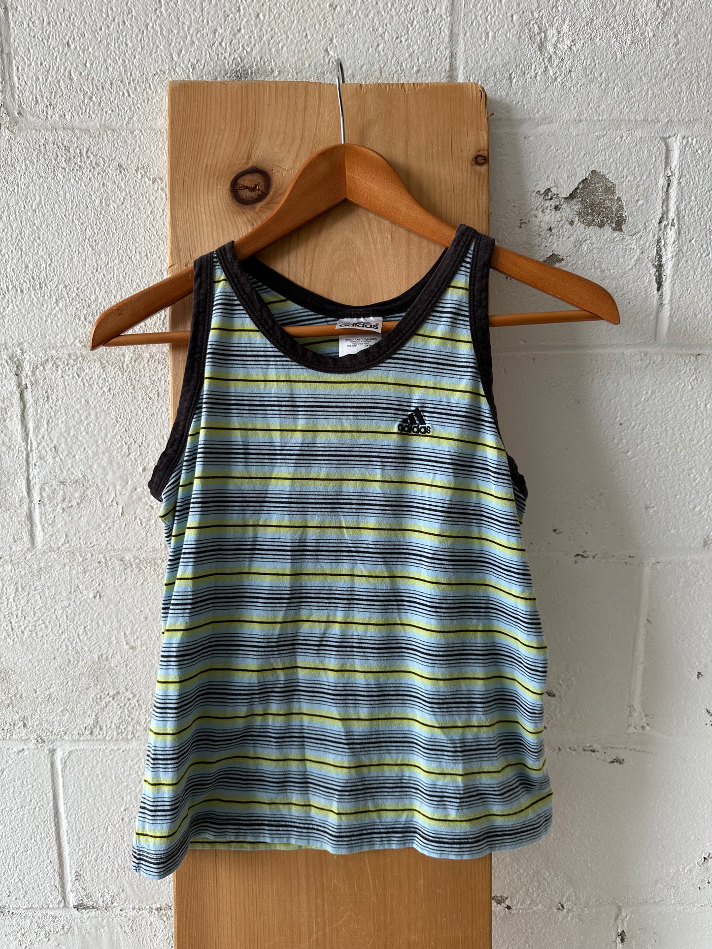Adidas Striped Tank : M