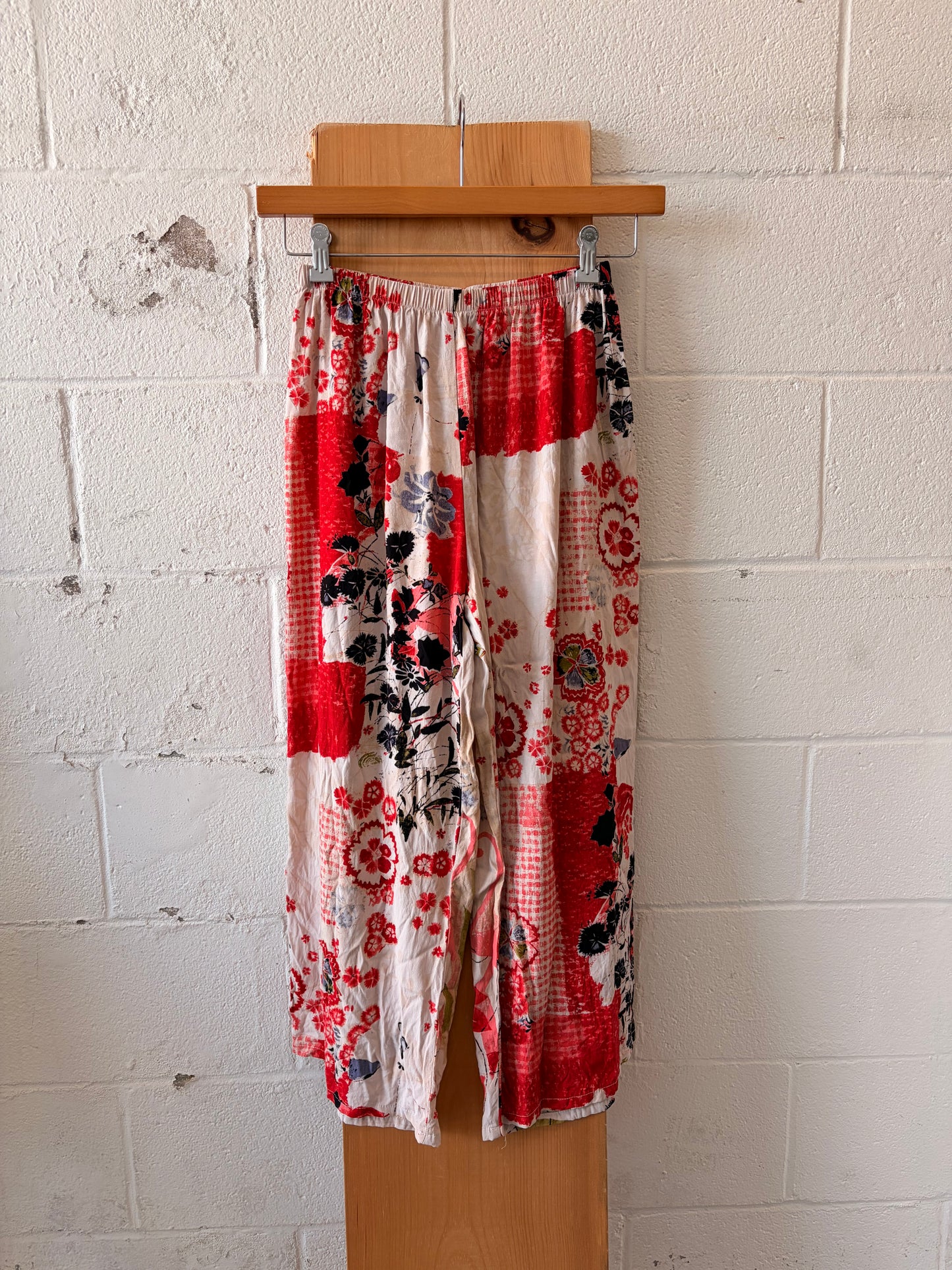 Bright Boho Floral Capris : S/M