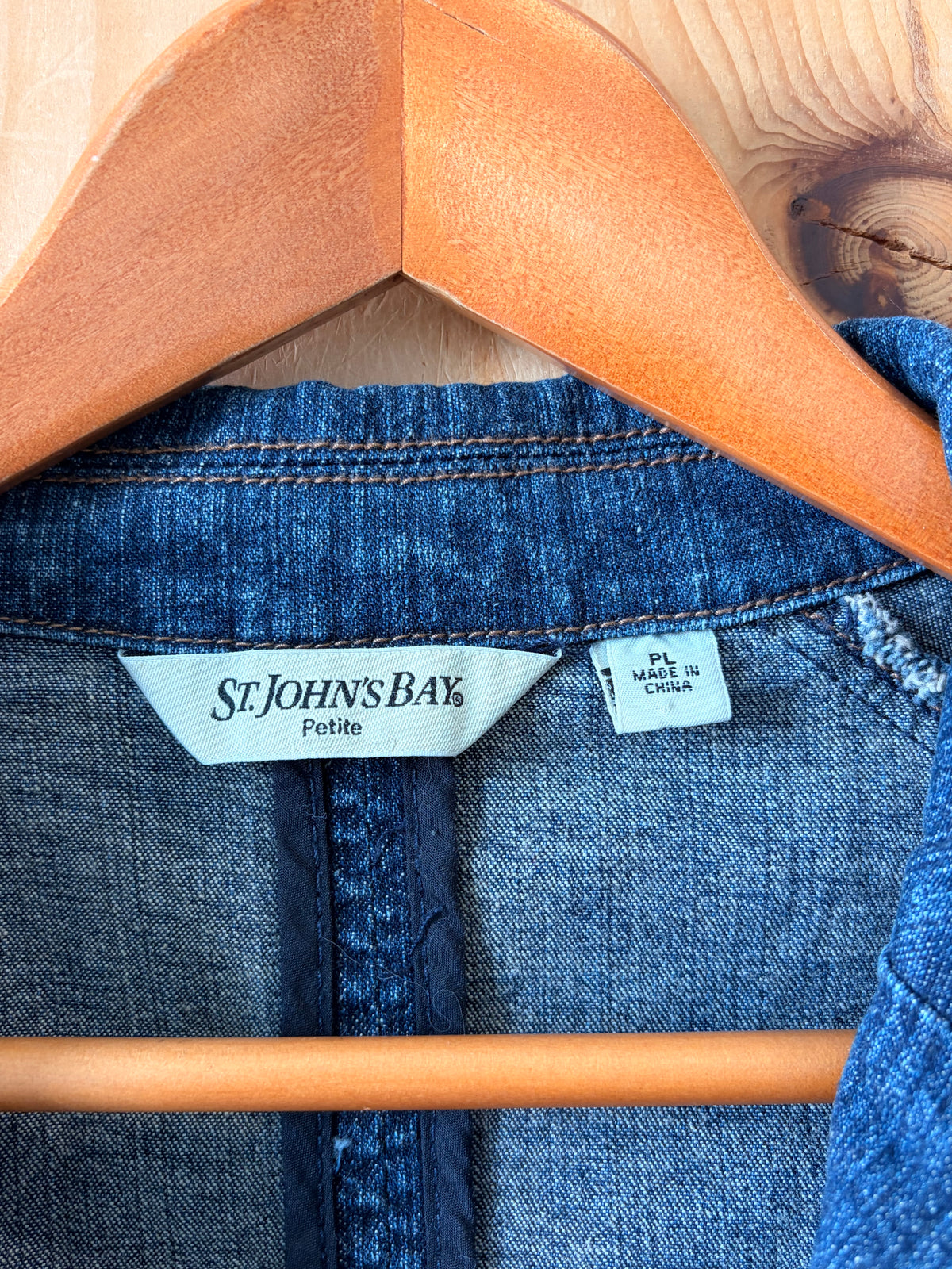 Denim Blazer : Petite L